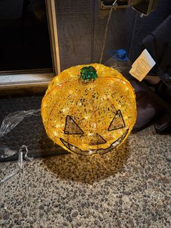 Yard ornament that light up