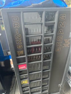 Vending Machine, Ice Cold Drinks and Snacks