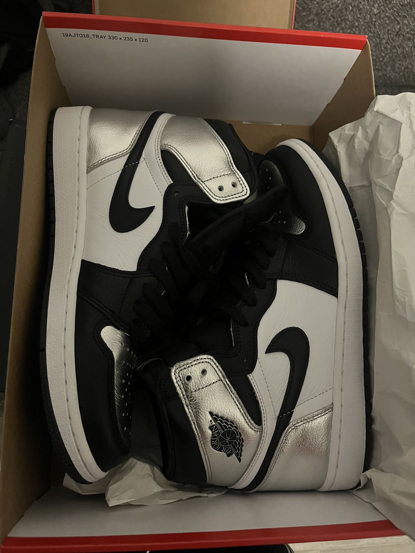 Jordan 1 Silver Toe
