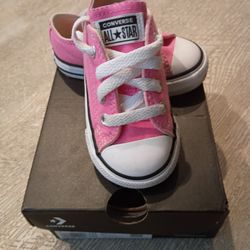 Pink Infant Converse 