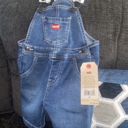 Levi’s Baby Boys Denim Shortalls
