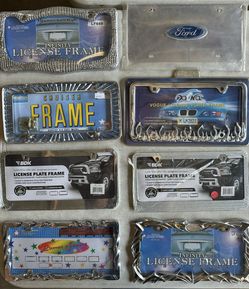 License Plate frames