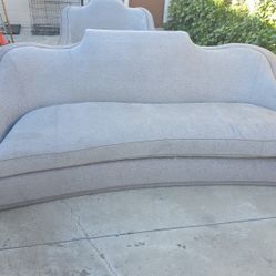 Nice Couch And Matching Chair With Ottaman