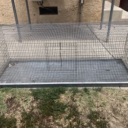 Galvanized Bird Cage