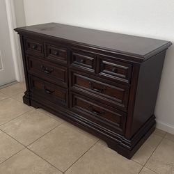 Dark Cherry Dresser