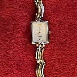 Silver And Gold Two-Tone Watch