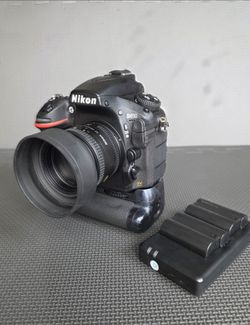 Nikon D810 camera & len