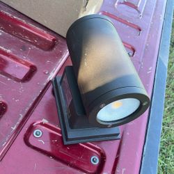 NICOR® LED Round Wall Sconce | OWCR Series | Up and Down | 4000K | Bronze