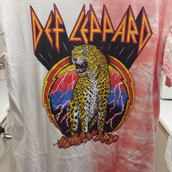 Def Leppard High'N'Dry Women's T Shirt Size M