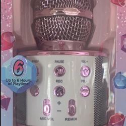 Glamrock Kareoke Bluetooth Microphone $12