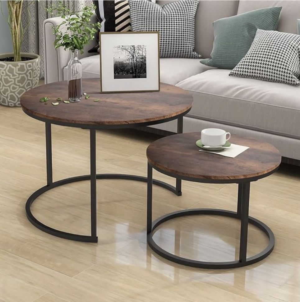 Coffee table set of 2
