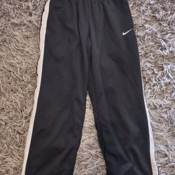 Adidas Black Active Wear Sweat Pants Size M Youth
