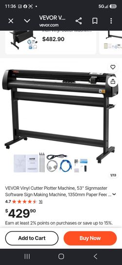 Vinyl cutting machine/ sigh maker with design software Brand New