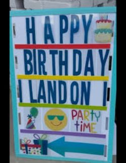 🎉 Customizable Happy Birthday Yard Sign Kit 🎉