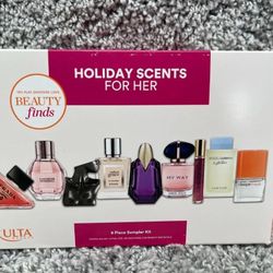 ULTA Beauty Finds Holiday Fragrance Mini Perfume 9 Piece Sampler Kit New