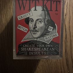 Witkit Shakespearean Insults Game