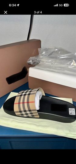burberry slides