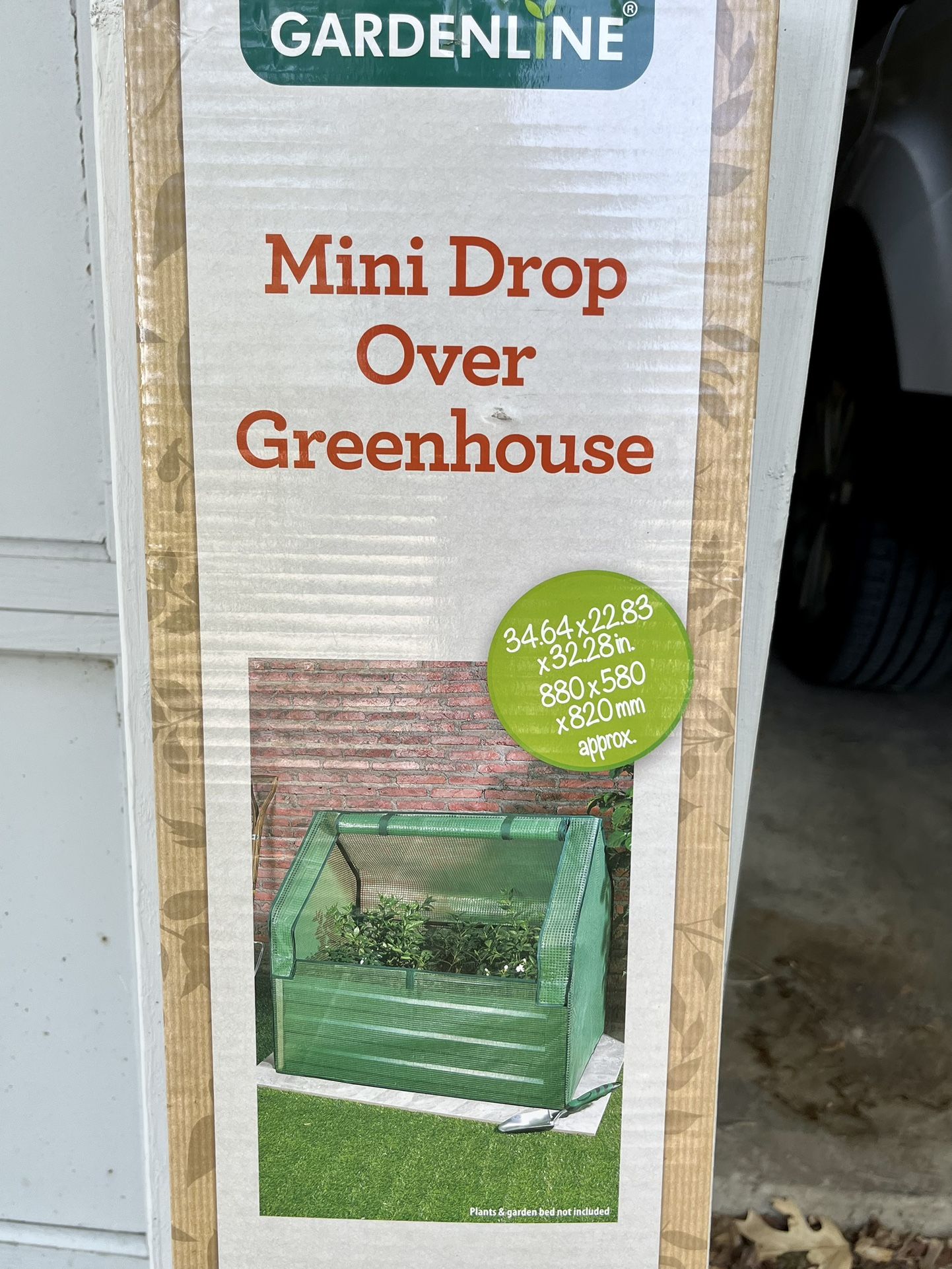 NEW Gardenline Mini Drop Over Greenhouse