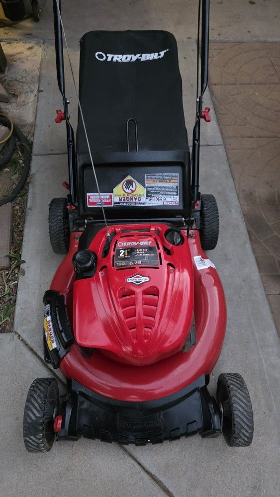 Troy Bilt Lawn Mower.