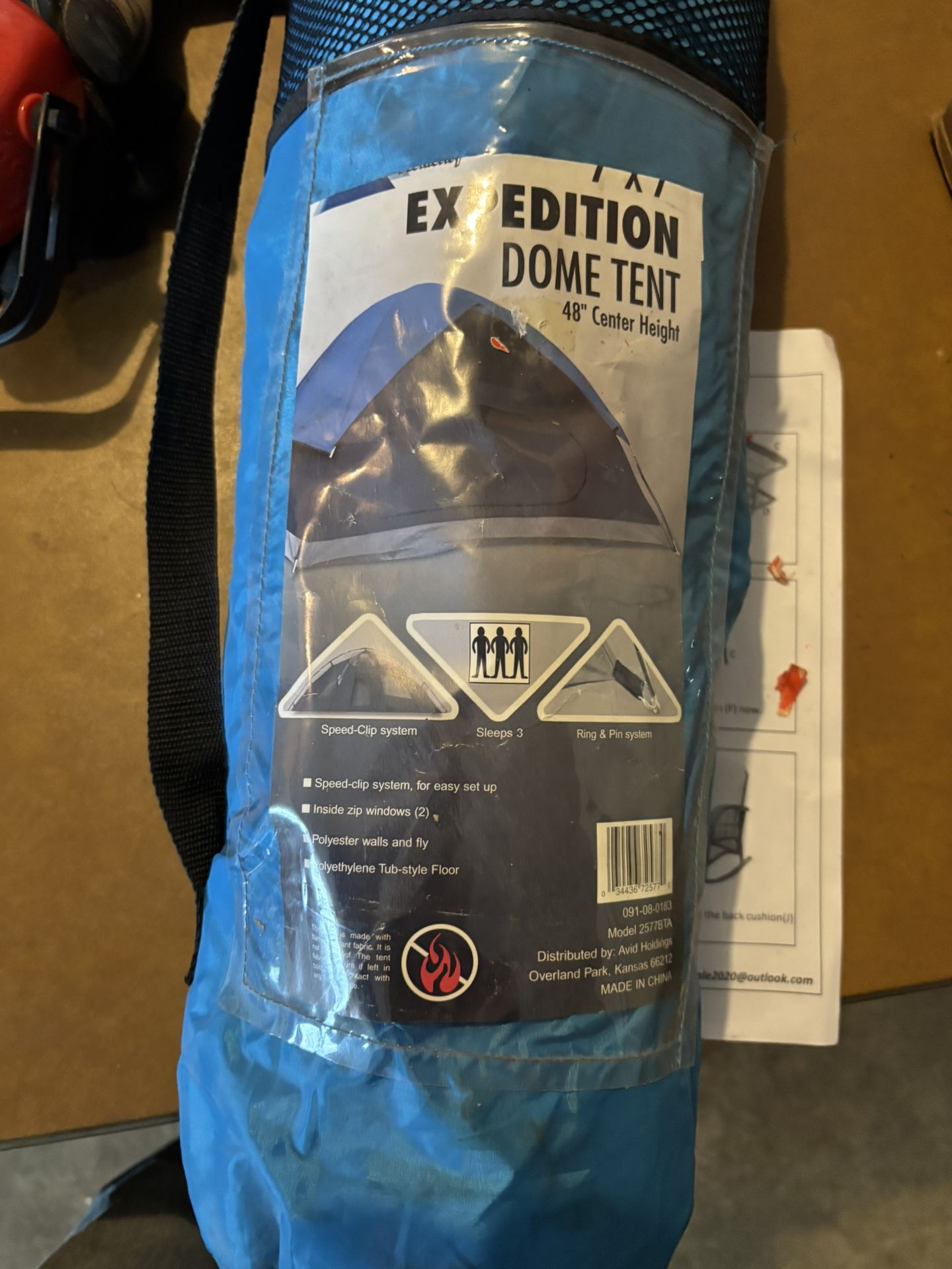 Expedition Dome Tent - 48” Center Height