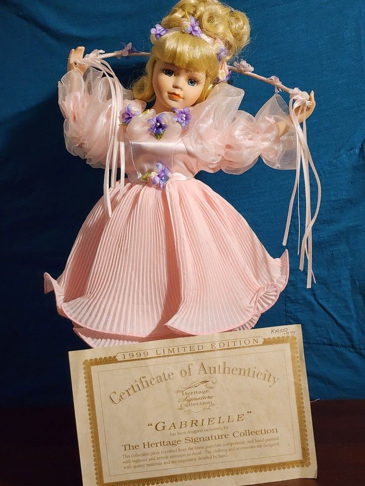 Porcelain Heritage Signature Gabrielle Doll