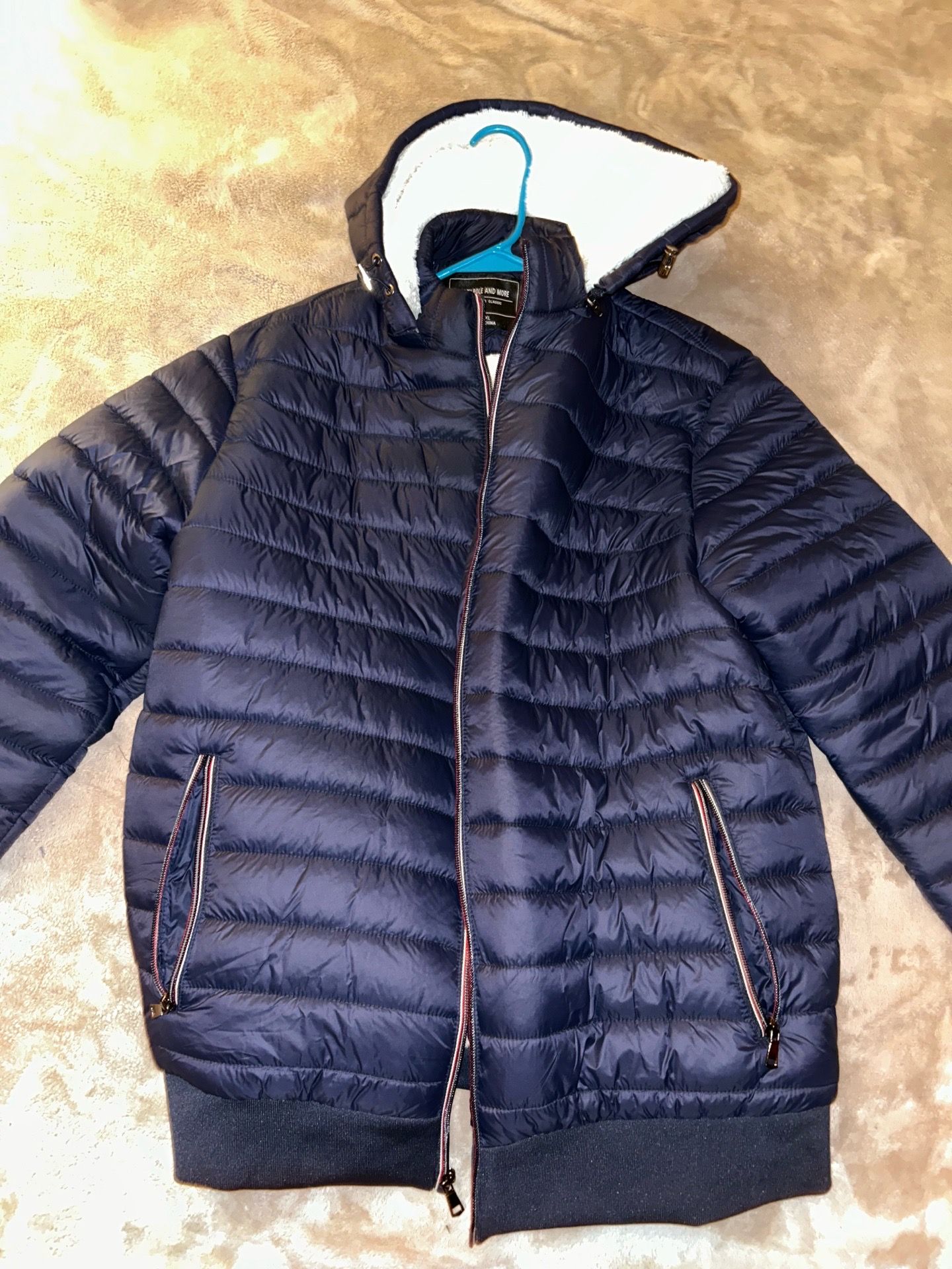 Blue Puffer Jacket