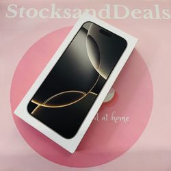 iPhone 16 Pro Max 256 Gb Unlocked and Clean Imei 