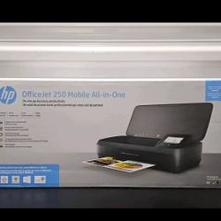 HP OfficeJet 250 Mobile All-in-One Printer Print Scan Copy CZ992A Open Box