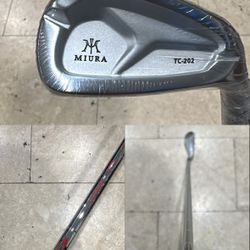 BRAND NEW! MIURA IRON SET(5-9, PW)