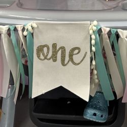 One high chair banner 