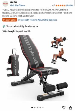 Adjustable Weight Bench