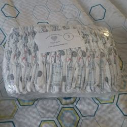 Baby Size 3 Diapers & Wipes