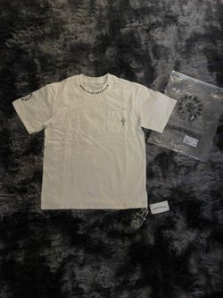 White Chrome Hearts Tee – Small 🌟 