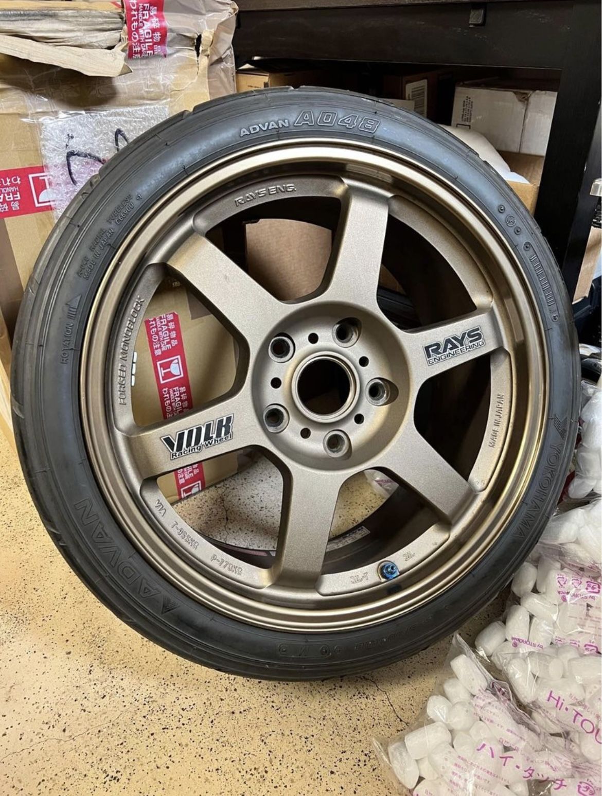 Volk racing TE37 wheel for Porsche 911 993 996