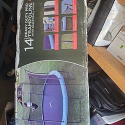14 Ft Heavy Deavy Trampoline 