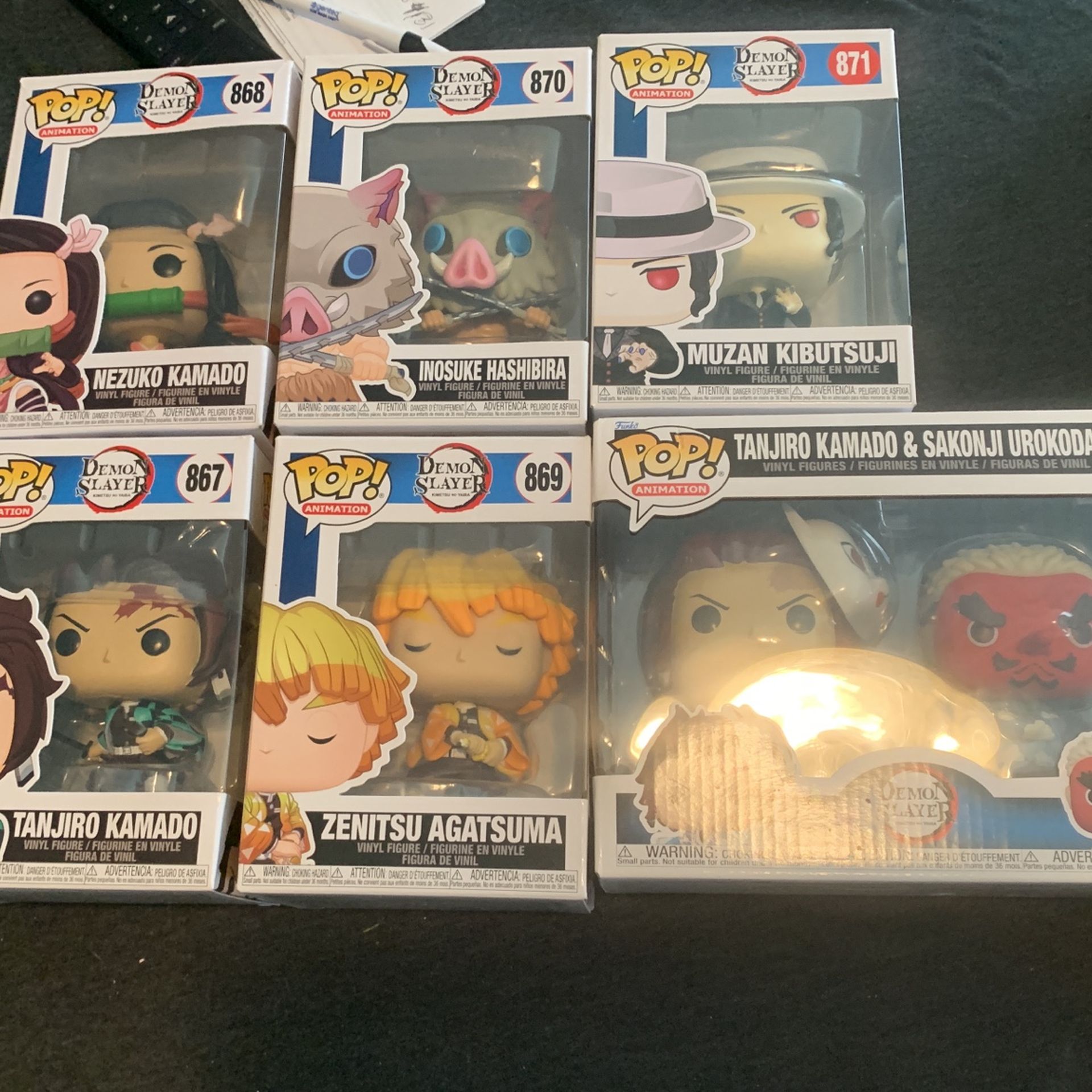 Demon Slayer Funko Pop Lot Of 6 - joarbit.com display picture 1