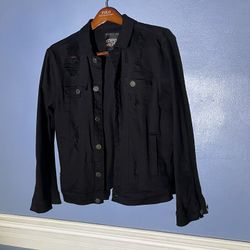Black Denim Jacket 