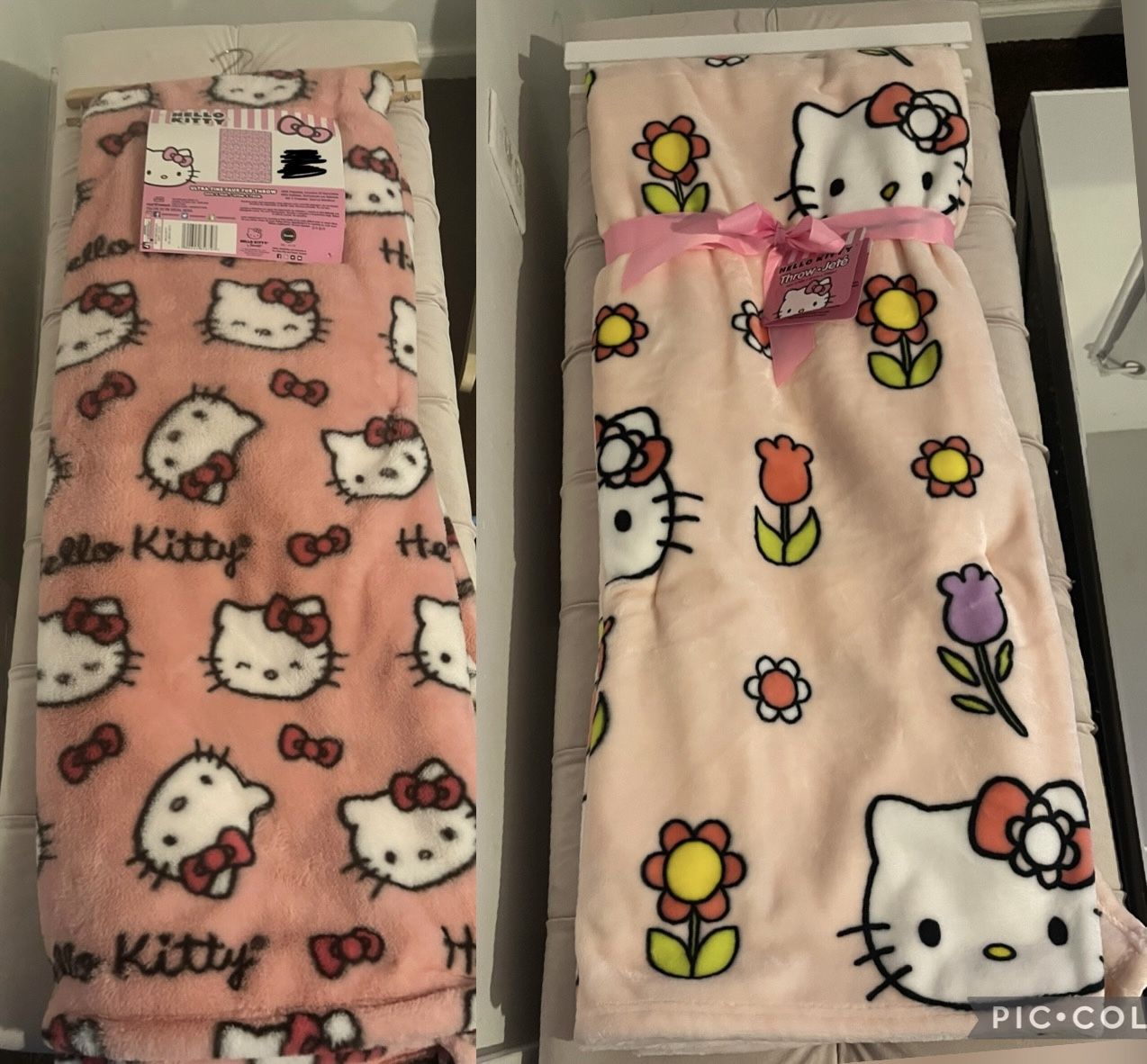 Hello Kitty Throw Blankets