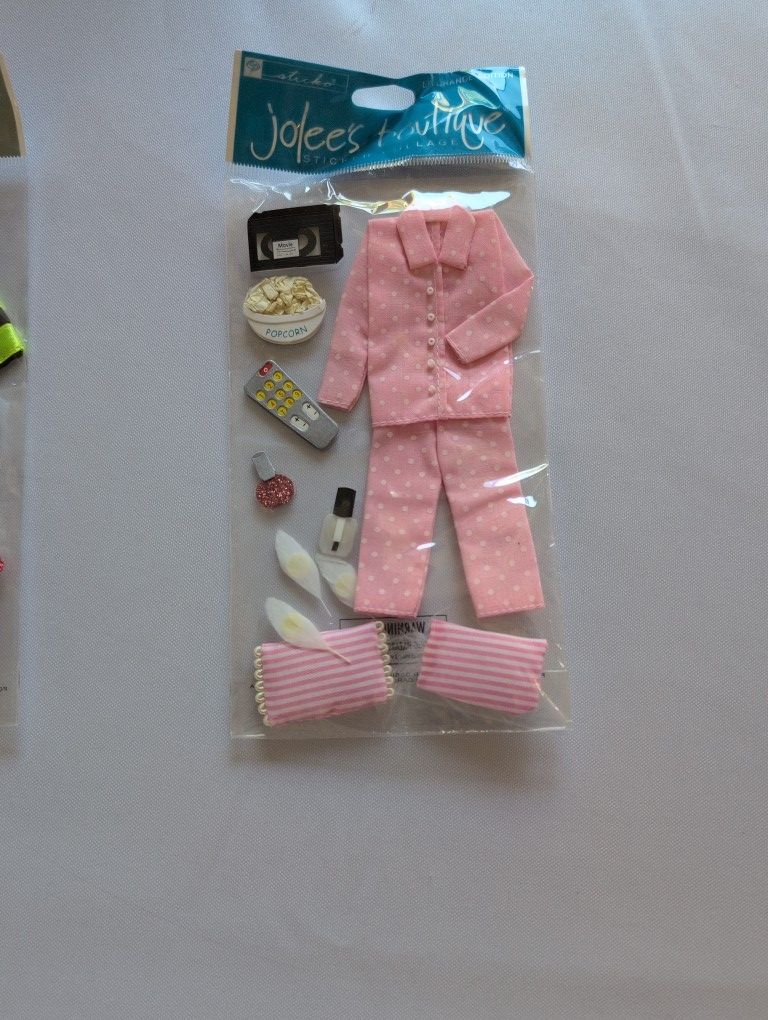 Pajama Party Dimensional Stickers 