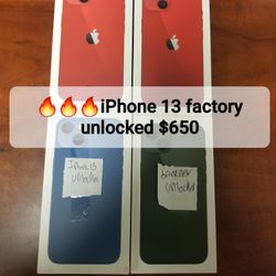 iPhone 13 Factory unlocked 