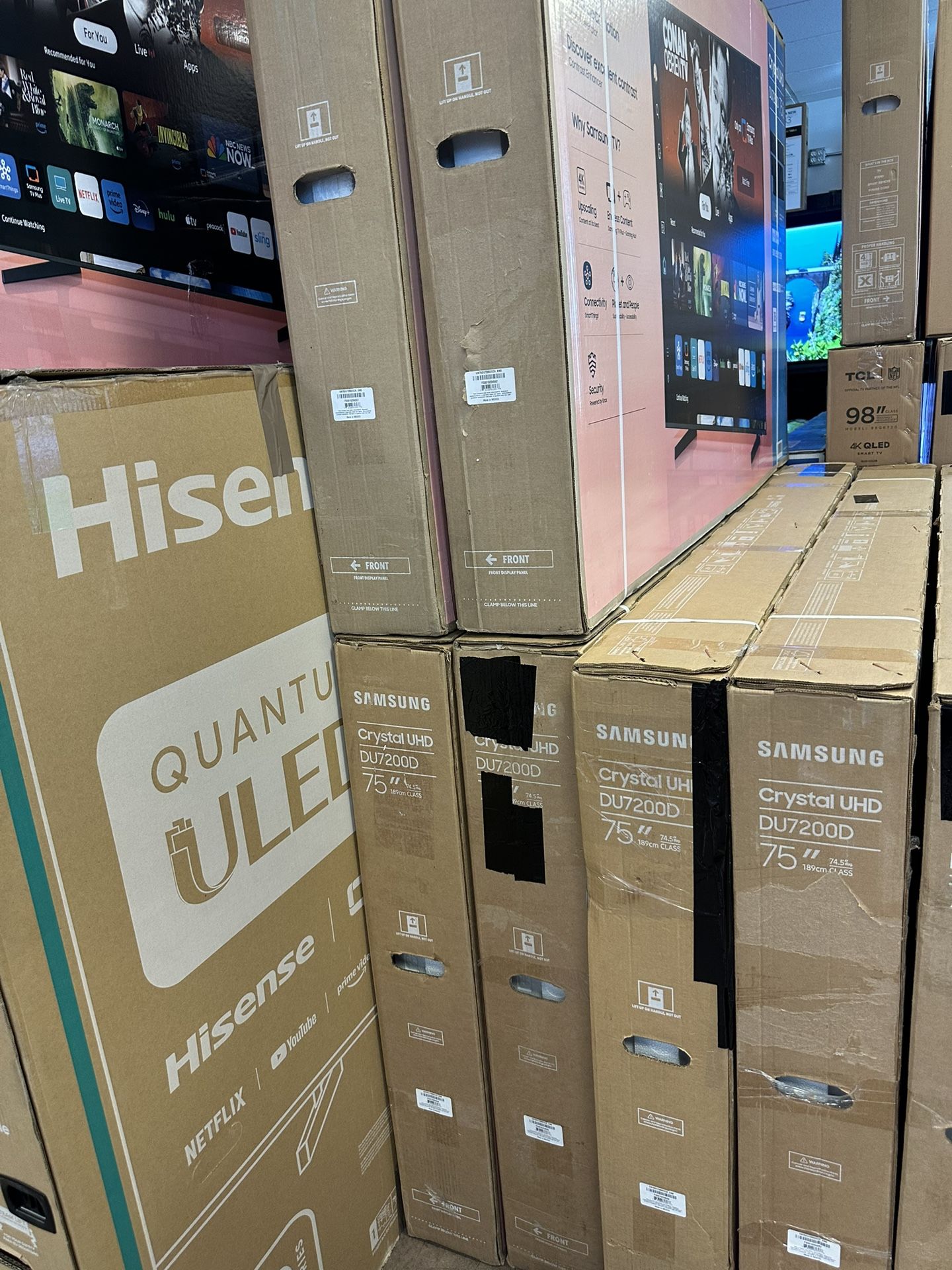 Samsung 75β 4K Smart TV (UN75DU7200)