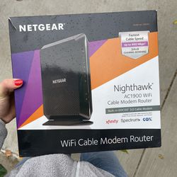 Netgear Modem Router Cable Nighthawk