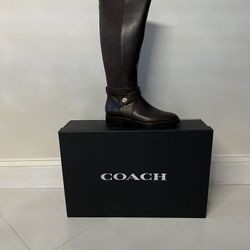 Coach Turn back Riding Boots
