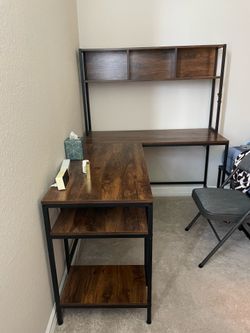 L shape office table
