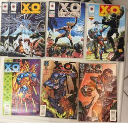 Valiant X-O Manowar - 7 book Lot