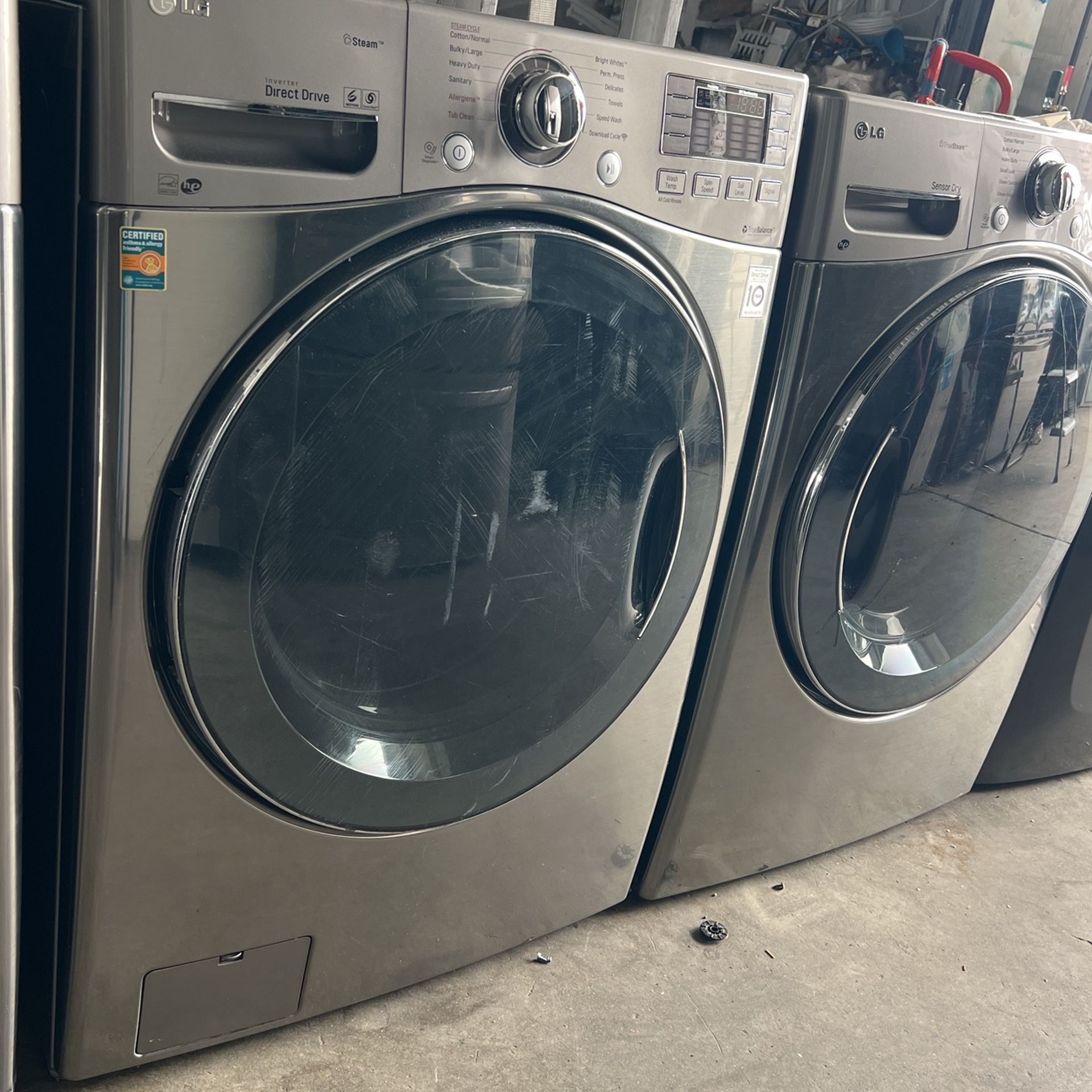 LG Set Of Washer And Dryer