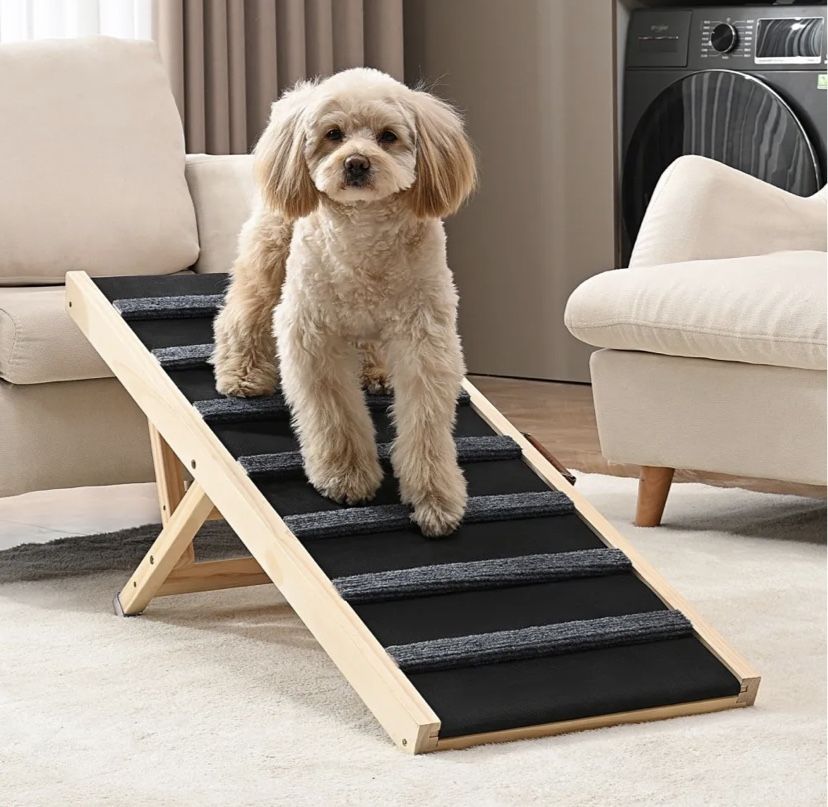 Dog Ramp, Folding Pet Ramp for Bed