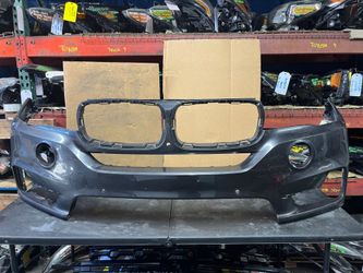 2014-2015-2016-2017 BMW X5 FRONT BUMPER OEM USED #5637