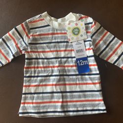 12 Month Baby Shirt New