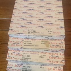 Large Lot Of Photo Paper